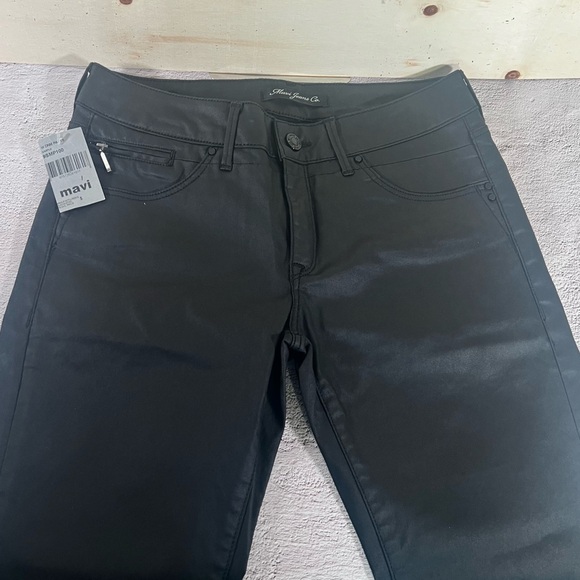 Mavi Coated Skinny Jeans Size 27 - Picture 6 of 9
